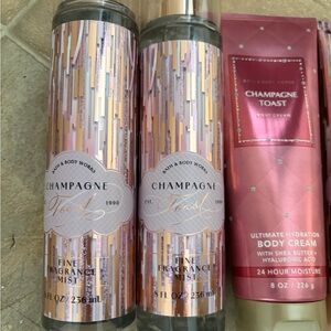 Bath & Body Works Champagne Toast Body Cream Duo